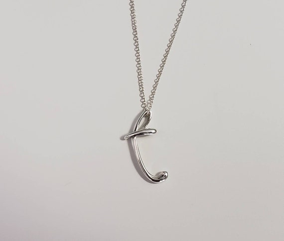 Tiffany & Co Elsa Peretti Letter "T"