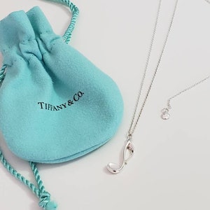 Tiffany Co Paloma Picasso Music Note Necklace Etsy Australia