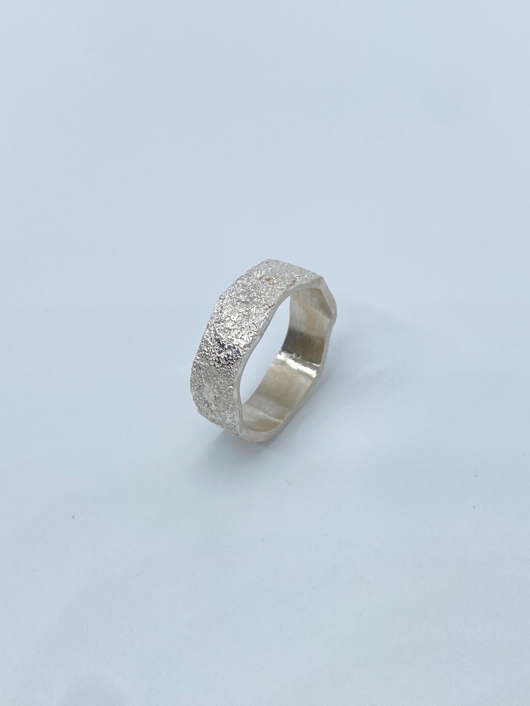 Handmade 925 Sterling Silver Melt Ring: Luxury Statement Jewelry - Etsy