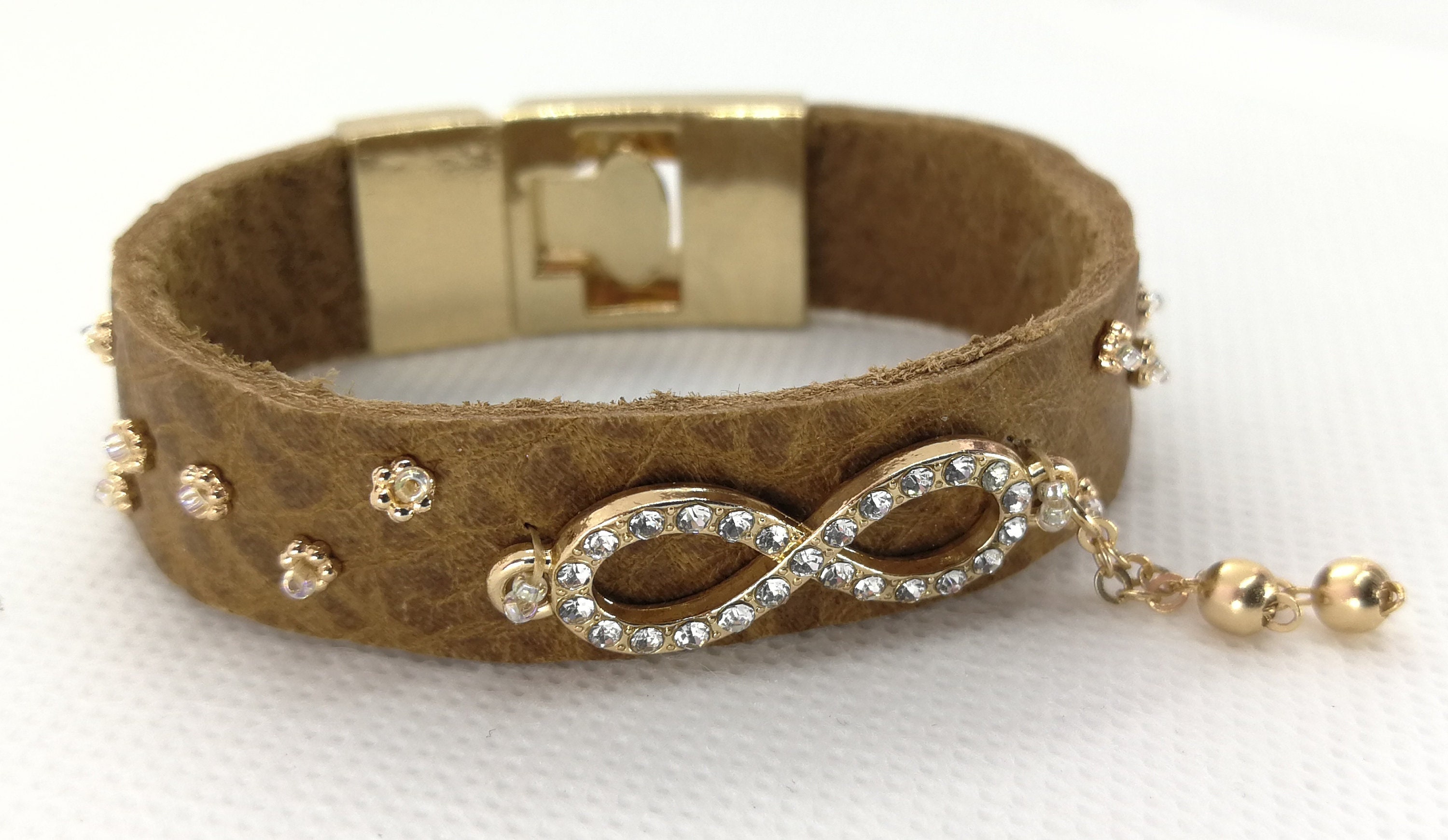 DIY jewelry kit for adults Handmade genuine leather bracelet Etsy