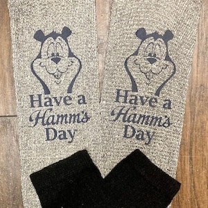 Have A Hamm's Day or Hamms Bear Thermal Socks