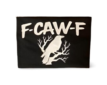 F-Caw-F Black Crow Funny Humor Bird T-Shirt