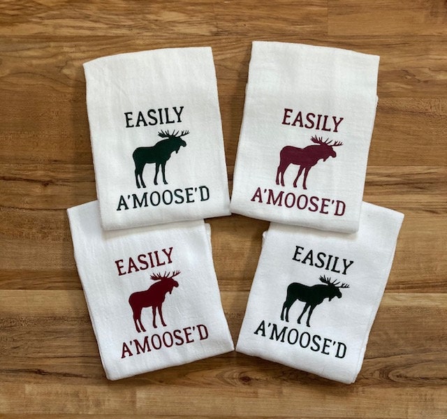 I'm Not Easily Amoosed Kitchen Towel – Mooseville