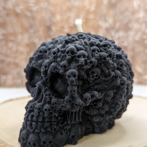 Skull of death Candle Beeswax