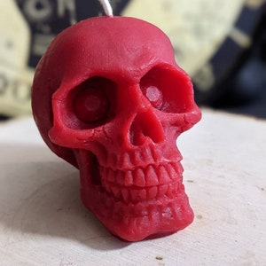 Skull Candle Beeswax