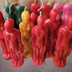 Male or Female Beeswax Candles