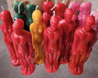 Male or Female Beeswax Candles