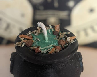 Prosperity Cauldron Candle: Petition Spell