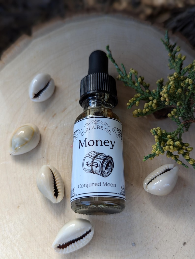 Money Spiritual Ritual Oil/ Conjure/Brujeria/Wicca/Witchcraft/Hoodoo zdjęcie 2