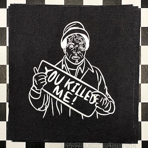 Creepshow 2 Hitchhiker Patch, Horror Fan Art Fabric Sew On Patch