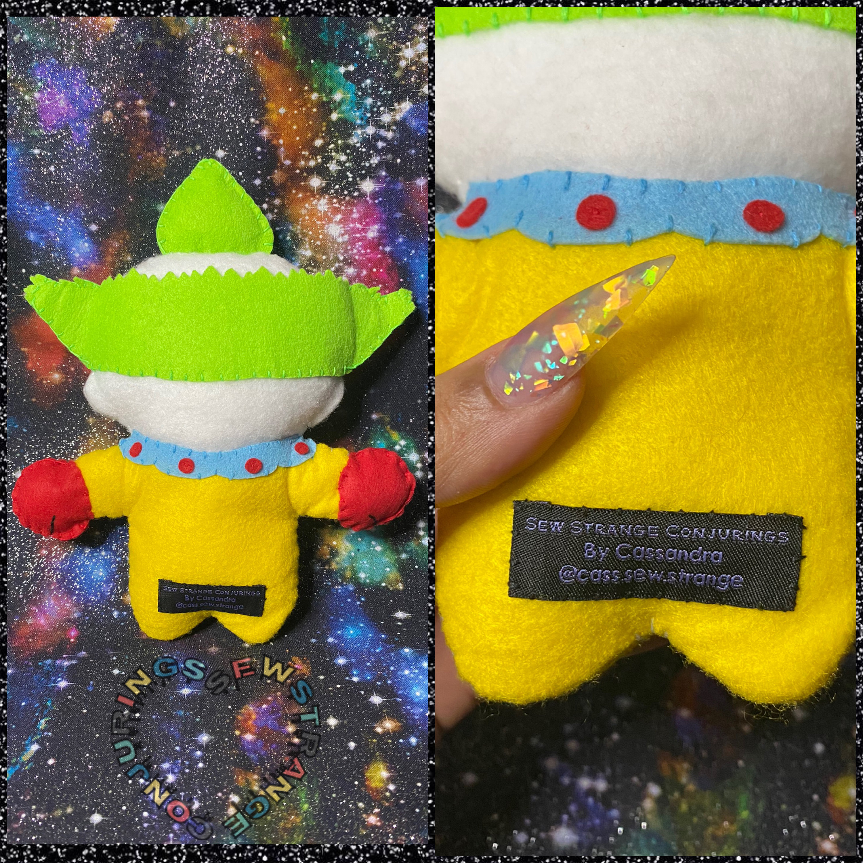 【一点物アート/SALE】I'm a Killer Doll!【S4号】 Horror Movie SAW Billy Figure Plush Doll Jigsaw Killer