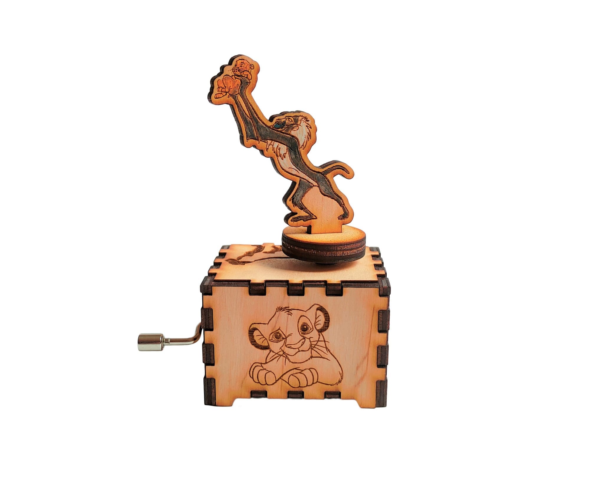 Rotating Lion King Music Box / Colorful / Hand Crank / Etsy UK