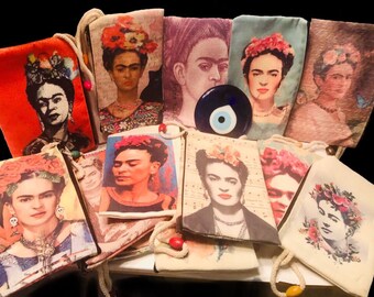 Frida Accessory Pouch Famous Feminists