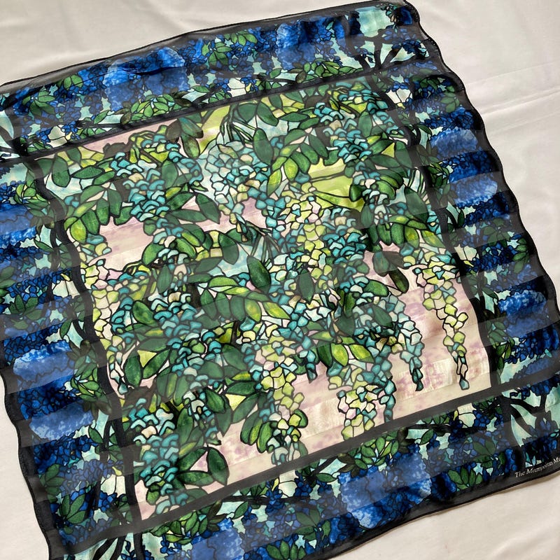 Silk Art Scarf (Vitta Serica Artis)(WindSong Flower) RJSTH@Fabric#1 RJSTHS2026 RJS main image 1