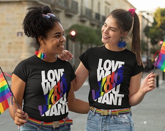 Love who you want pride svg  and png