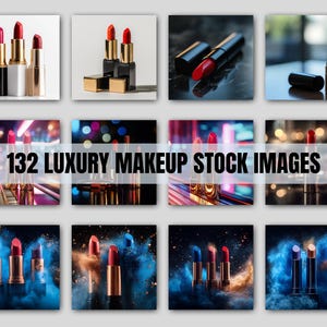 Luxury Makeup Stock Photos | 132 Beauty Images (Instant Download)