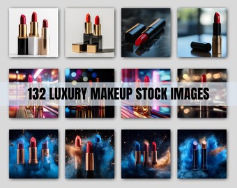 Luxury Makeup Stock Photos | 132 Beauty Images (Instant Download)