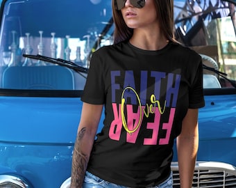 Faith over fear svg and png