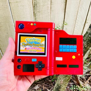 Pokemon Themed Custom Handheld Gameboy Like Video Game Console