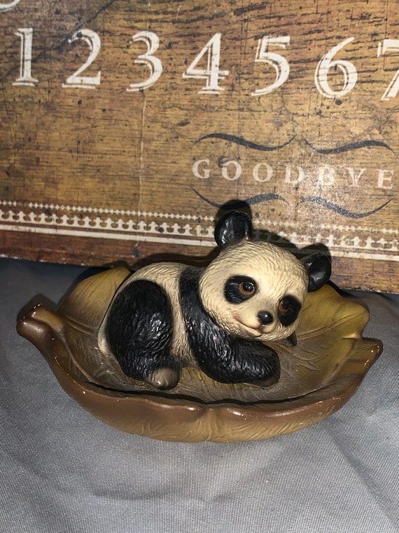 Haunted Statue Panda Bear Spirit Animal Courage Strength Etsy
