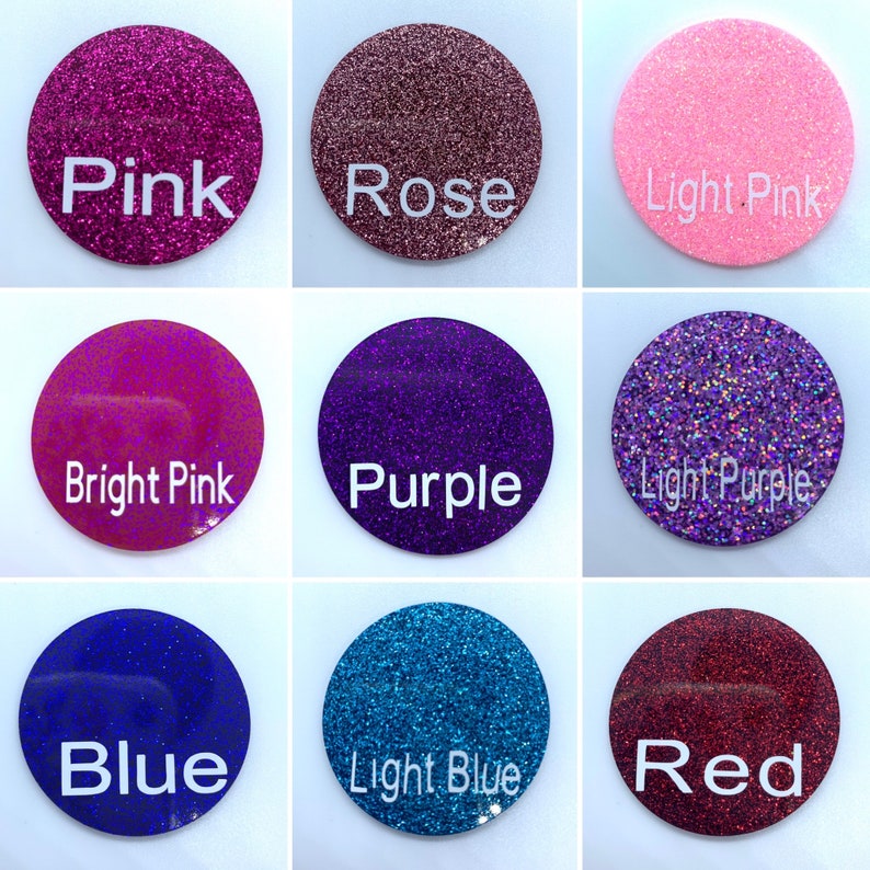 Initial Badge ReelGlitter Personalized Badge Reel