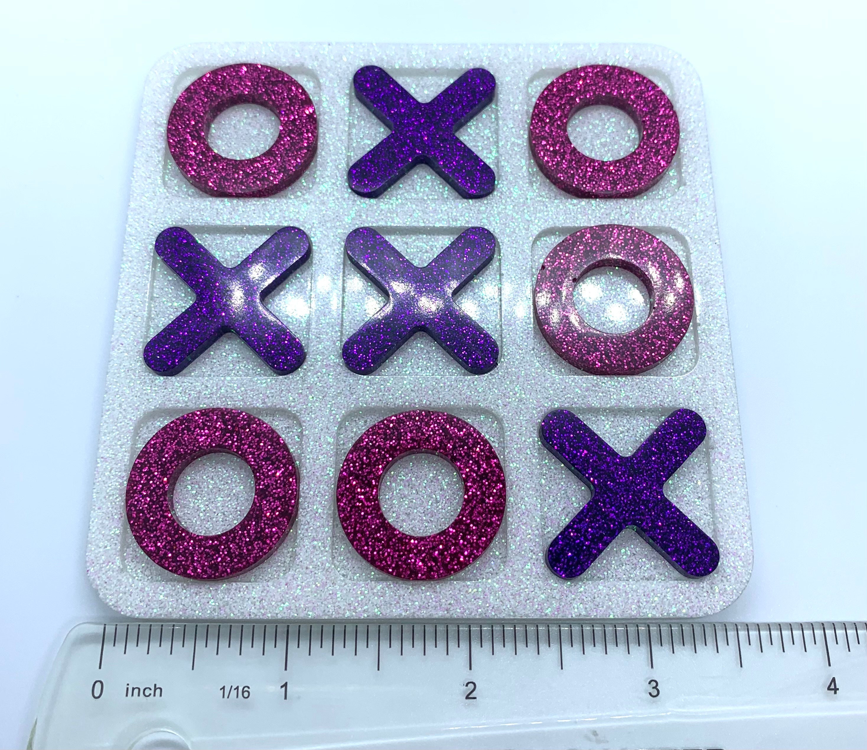 Customized Tic Tac Toe Game Board and Pieces | Etsy