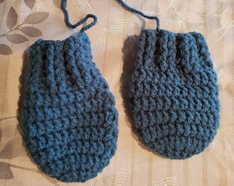 Crocheted Mittens for The Family