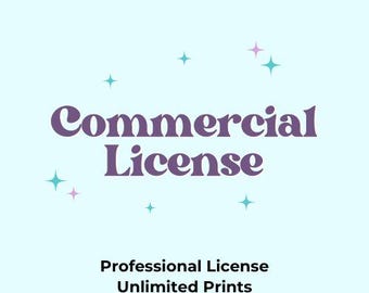 Commercial License - Sell 3D Prints - Professional: Unlimited Sales