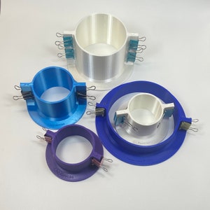 Cylinder Mold Housing, 65 files, 3 Part Master with Bottom Base, Make Your Silicone Own Moulds STL Files For 3D Printing image 4