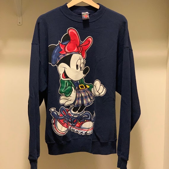 Vintage Minnie Mouse Sweatshirt Mickey 