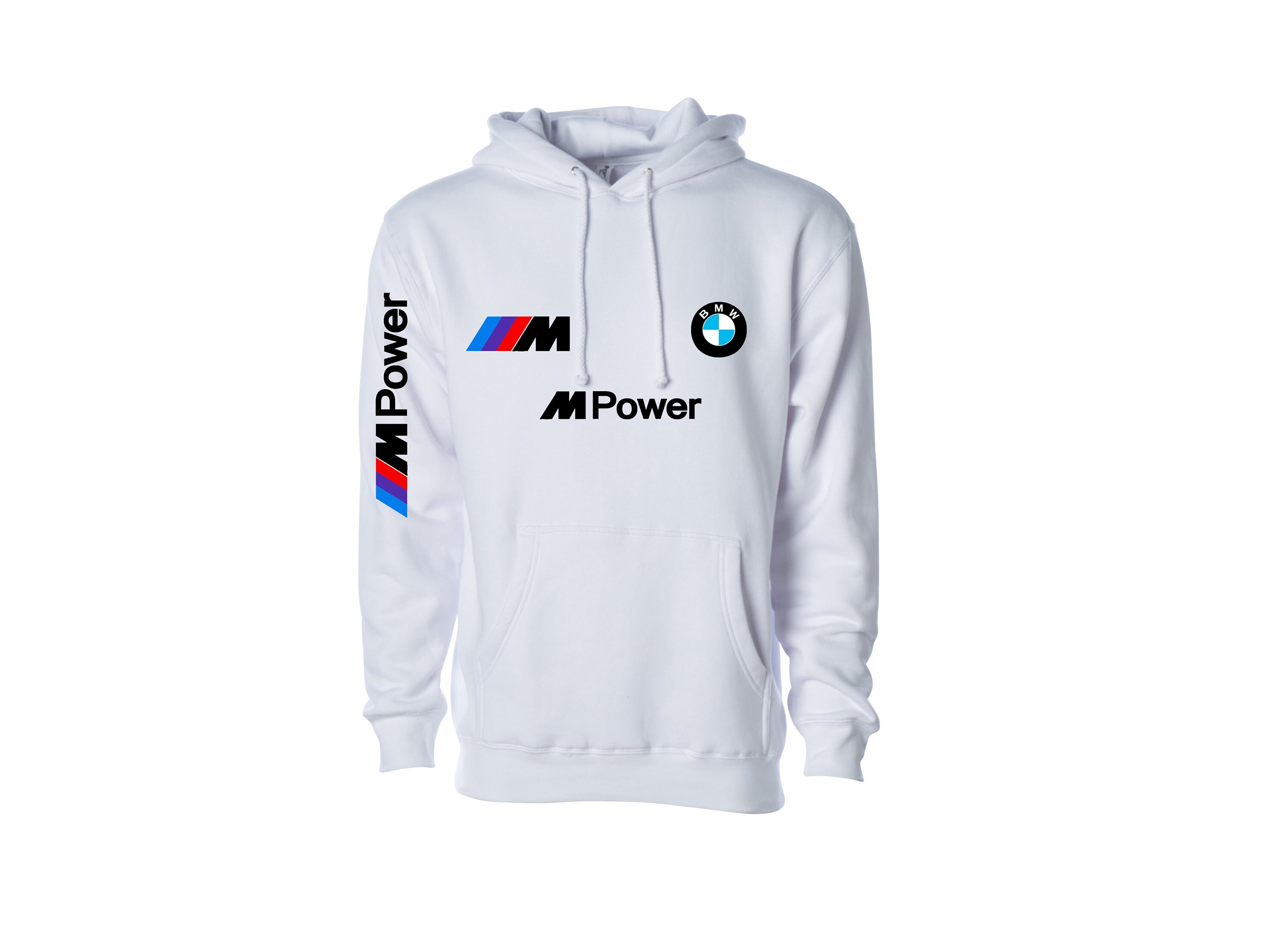 Men's Hoodie MPower BMW Single Color Sweatshirt MI 5 | Etsy