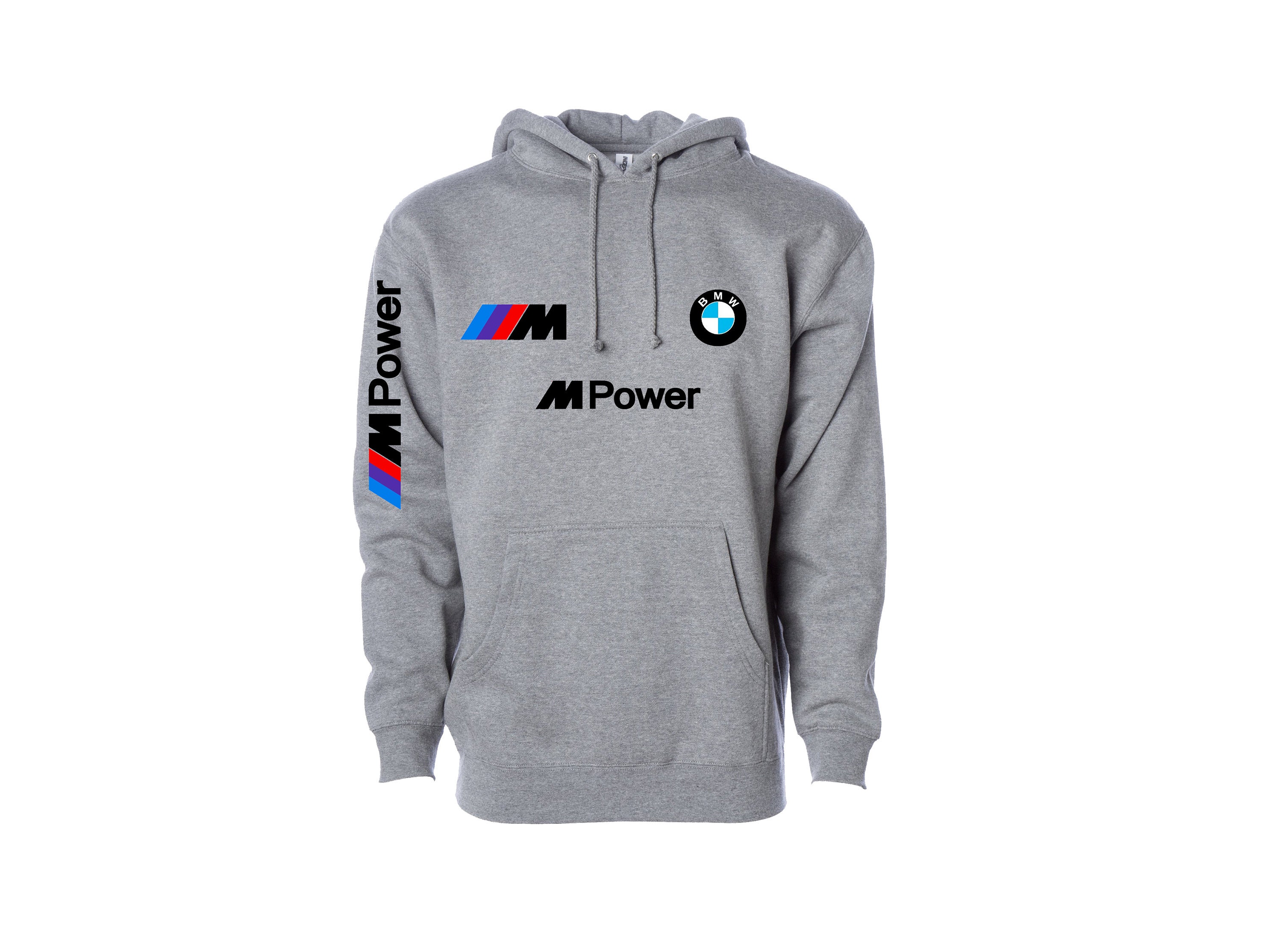 Men's Hoodie MPower BMW Single Color Sweatshirt MI 5 | Etsy