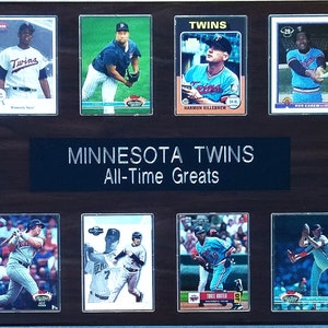 Minnesota Twins All-Time Greats 8-Card 12x15 Plaque - FREE SHIPPING!