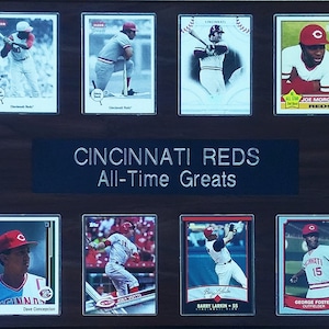 Cincinnati Reds All-Time Greats 8-Card 12x15 Plaque -  FREE SHIPPING!