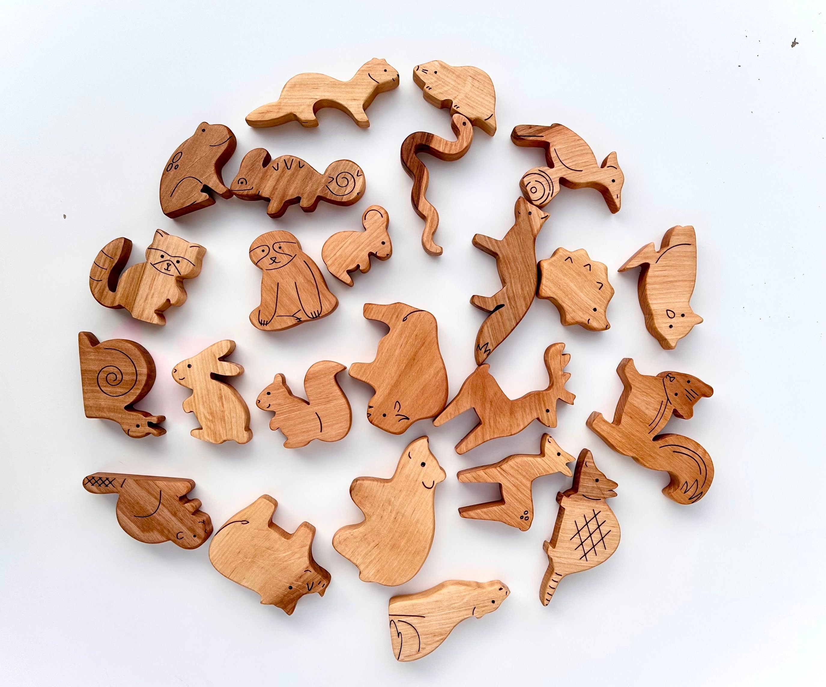 Wooden Animal Toys -  Canada