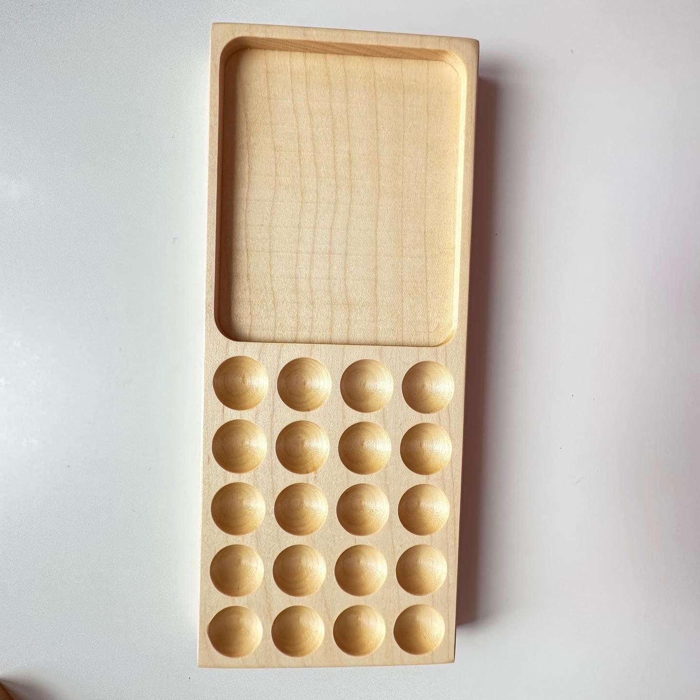 5 Vassoi Numerici In Legno Con Tessere – Gioco Educativo Per Conteggio E Ordinamento Bambini - Foto 2