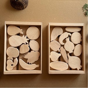20 pcs Wooden fruits and vegetables toy set, Wooden food toys, kids kitchen toy, vegan food  toys, wood play food set, wooden kitchen kids