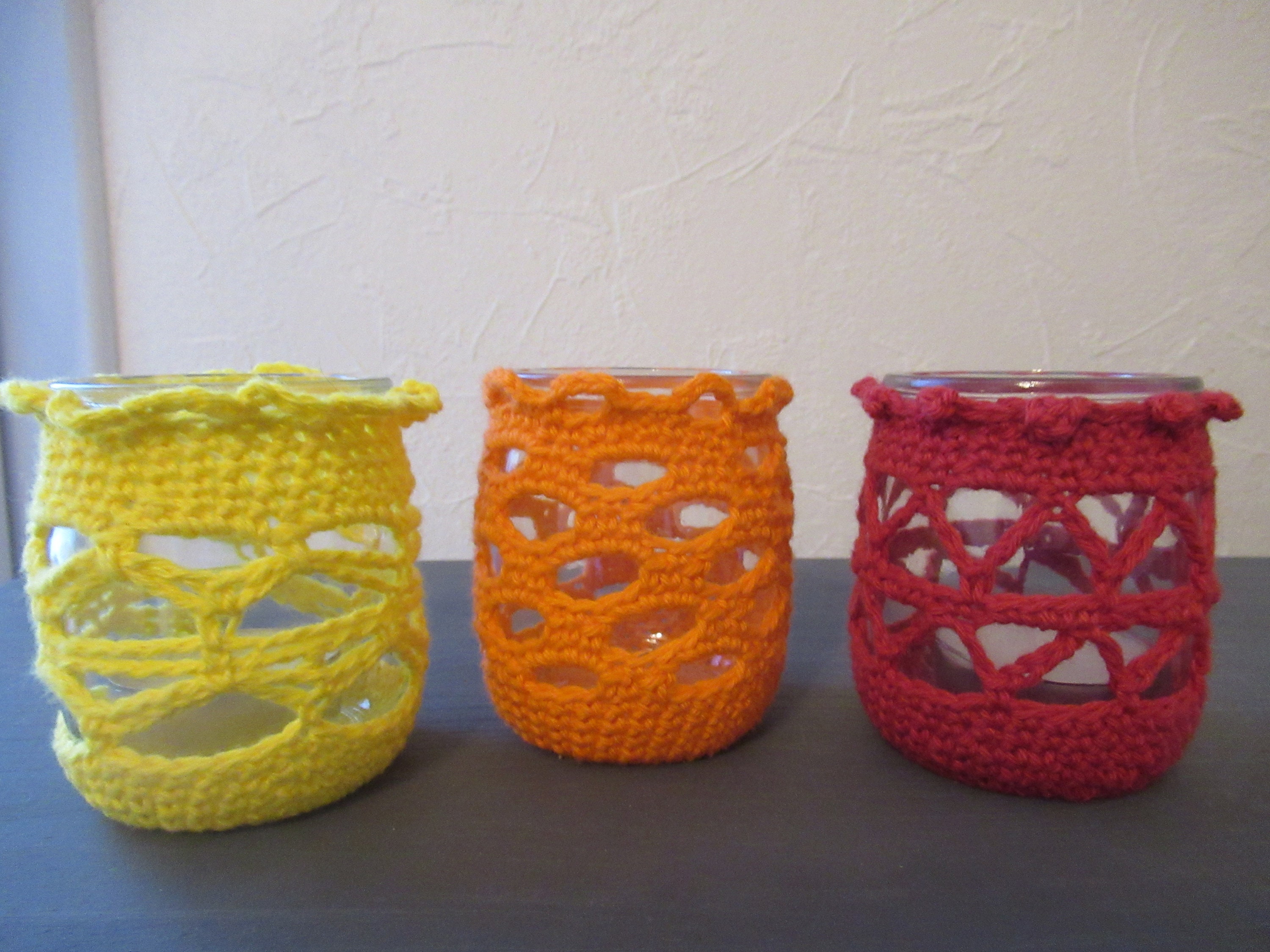 Lot de 3 Photophores