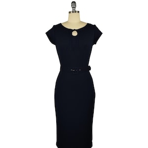 Lola Wiggle Kleid - Französische Marine