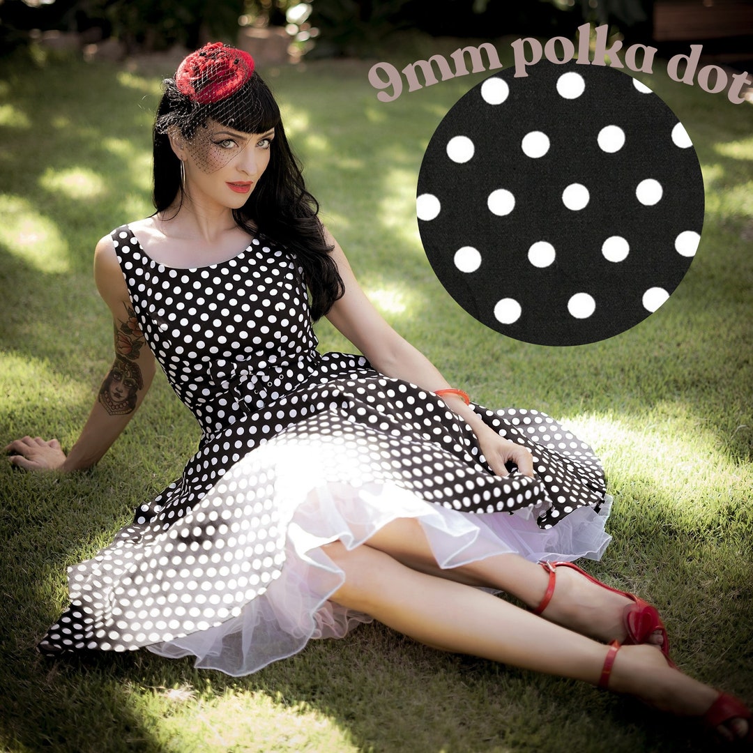 Noisy May sheer maxi dress in black polka dot | ASOS