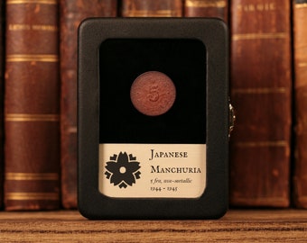 WWII Occupied China, Japanese Non-Metal Coin, 1940&#39;s, Authentic Antique Collectible Coin - History Hoard