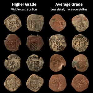 Spain, Copper "Pirate" Cob - c. 1556 to 1717 - Spanish Empire