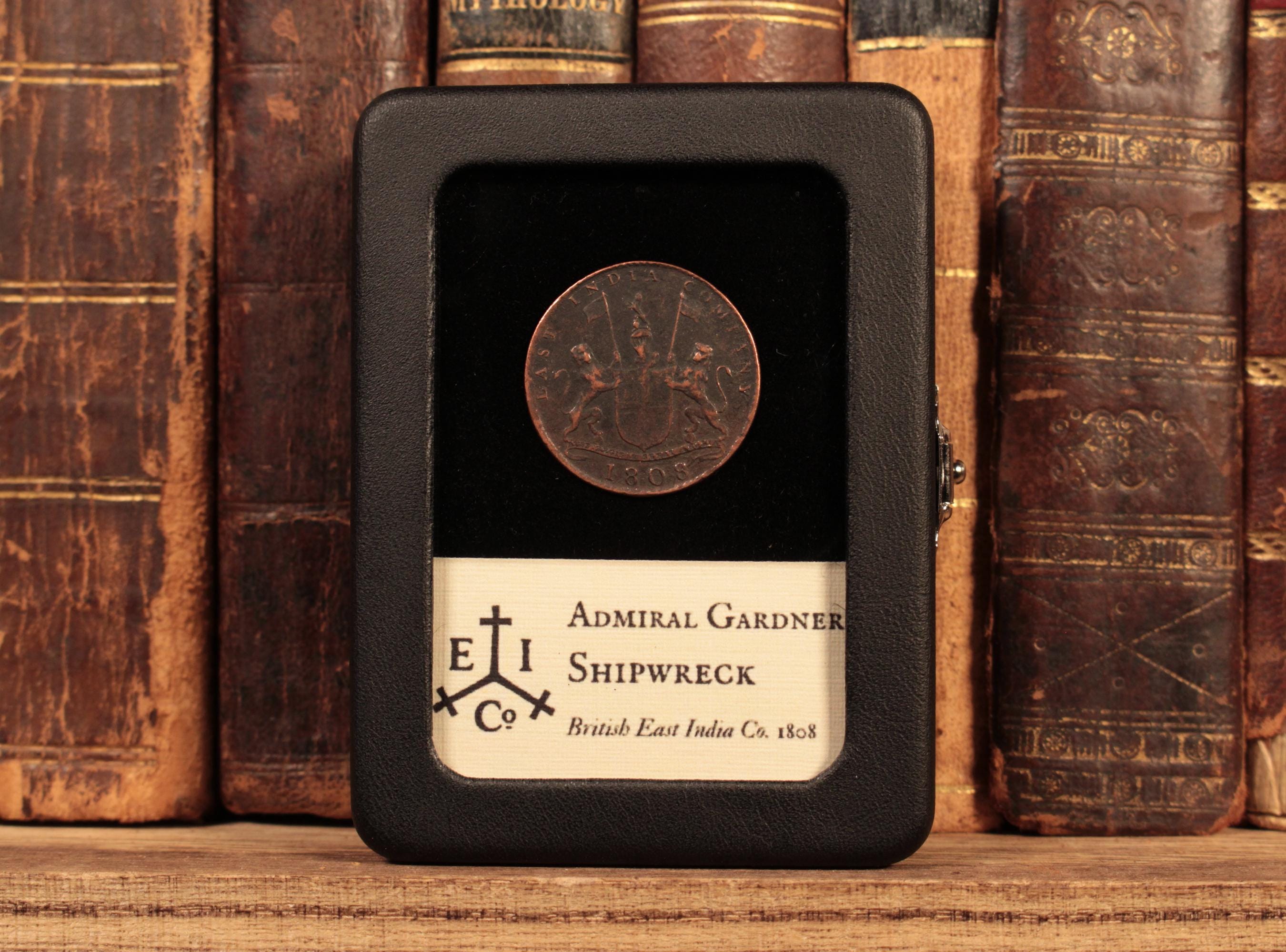 Admiral Gardner Shipwreck, Genuine Salvaged Copper Coin (1809