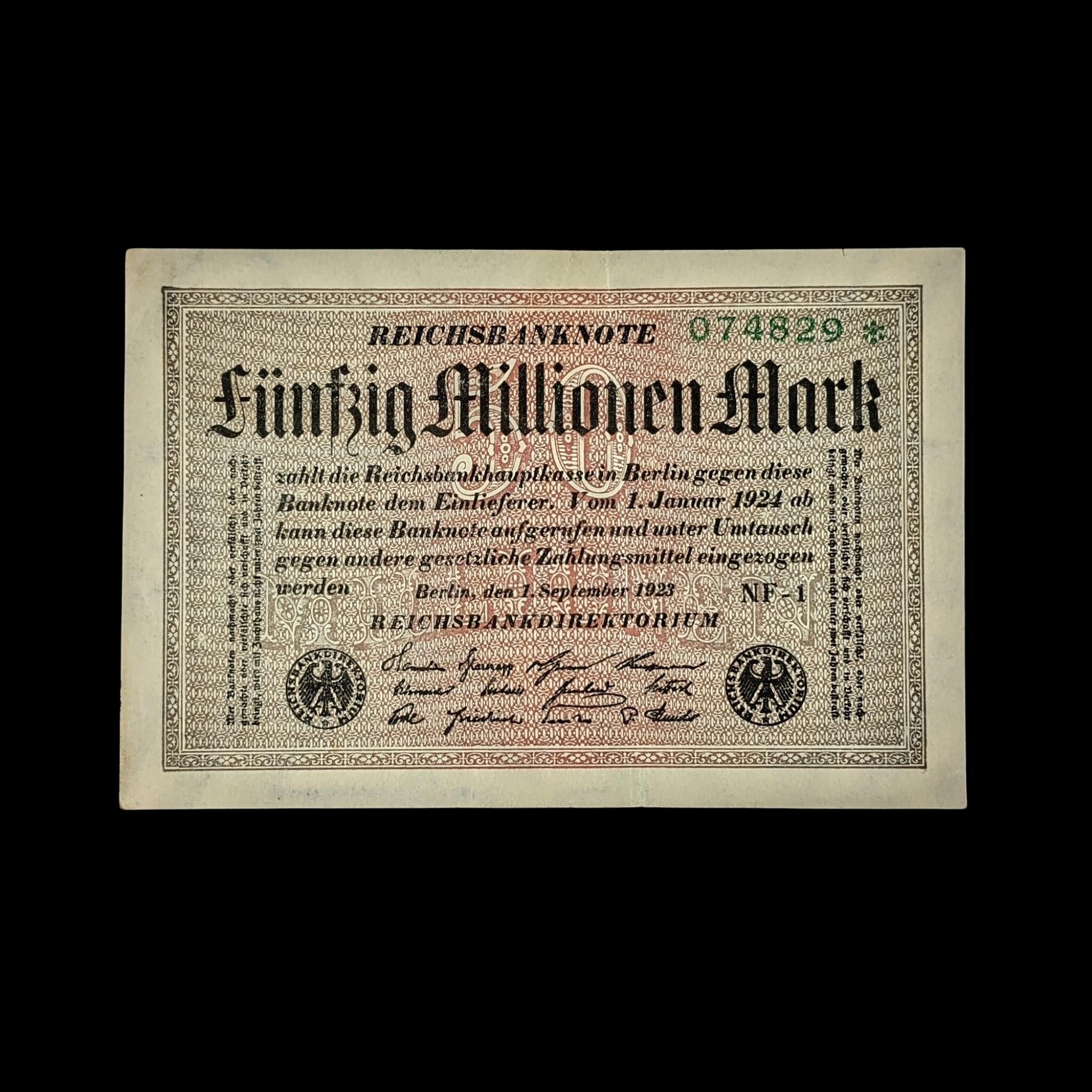 1923 German Money - Etsy