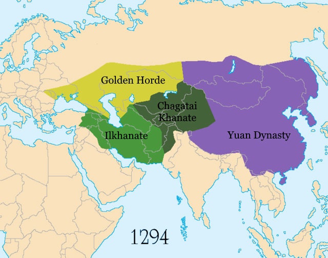 采配　金色　将軍　戦国 Mongol Empire Collection, Genuine Medieval Coins of the 4