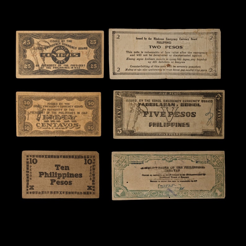 Philippines, Emergency Issue "Guerilla Pesos"  - 1942 - World War II