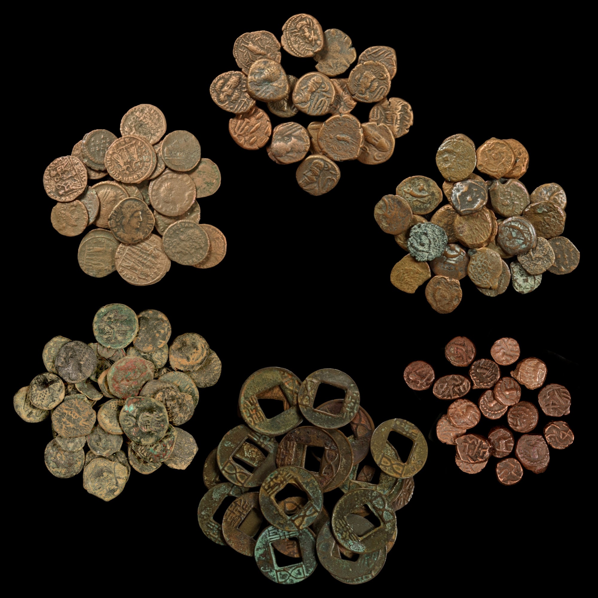 Ancient Collection Ancient Collection - Authentic Ancient Coins From Six Empires, Genuine ...