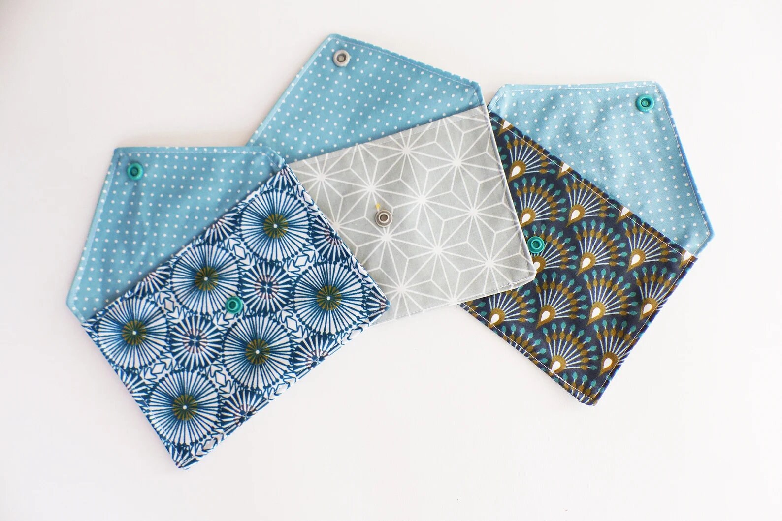 Etui Savon - Coton Enduit Doublé Motif Au Choix Étui de Voyage Imperméable Idée Cadeau