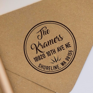 Tampon adresse personnalisé, Tampon personnalisé Adresse, personnalisable Adresse, Tampon bois adressage retour mariage, pour vos courriers