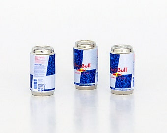 3 Miniature beverage cans Props replica